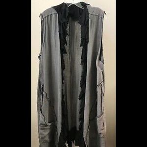Cynthia Ashby Long Vest